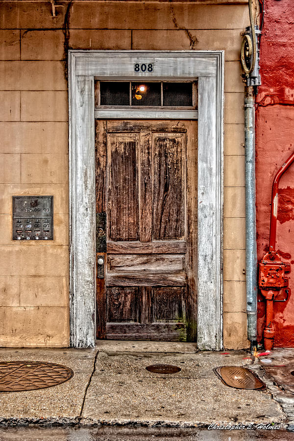 Old Door Photograph by Christopher Holmes