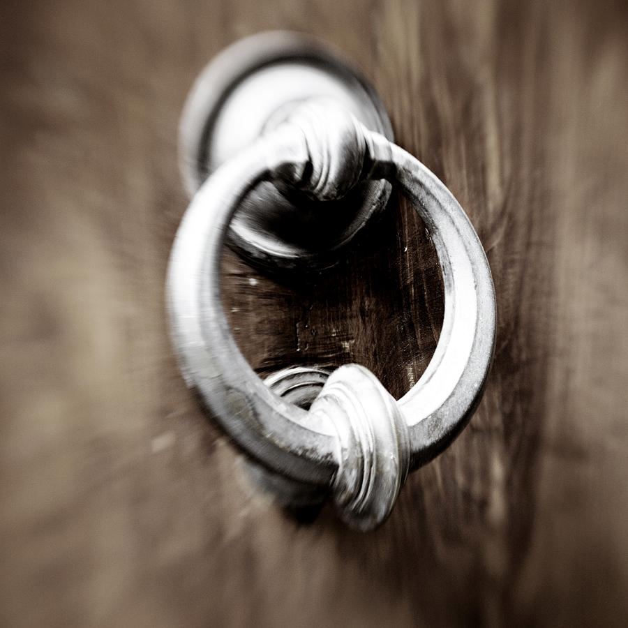 Ring Photograph - old Door Knocker by Marilyn Hunt