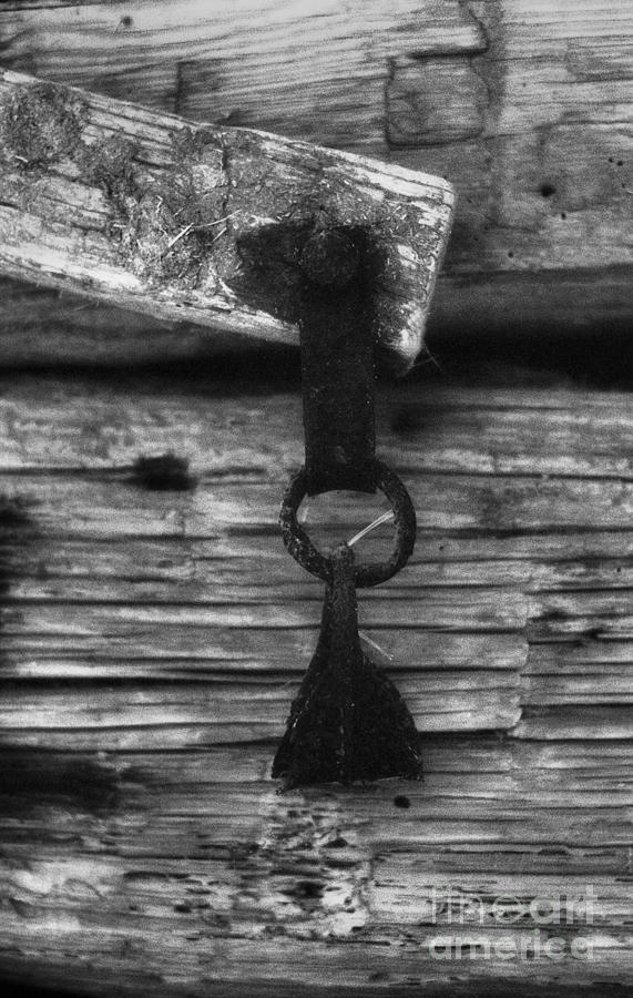 Old Door Latch Photograph by Richard Rizzo
