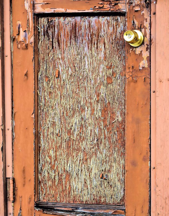 Old Door New Knob Photograph by Josephine Buschman