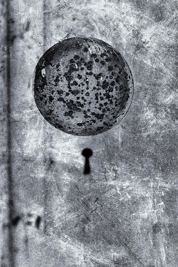 Old Doorknob Photograph by Tom Singleton