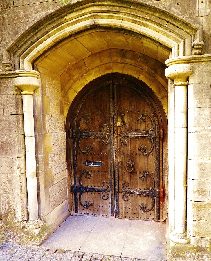Old Doorway To Former Truro Cathedral School Photograph by Richard Brookes