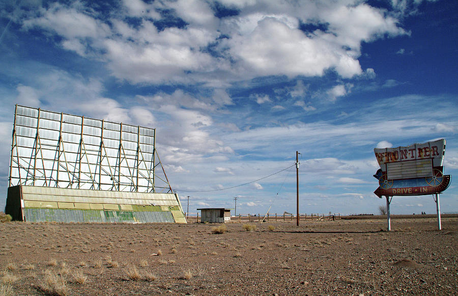 Old Drive In Photograph by Ronald Dickey - Pixels