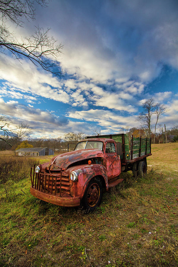 Old Duck Farm Truck Photograph by Robert Seifert
