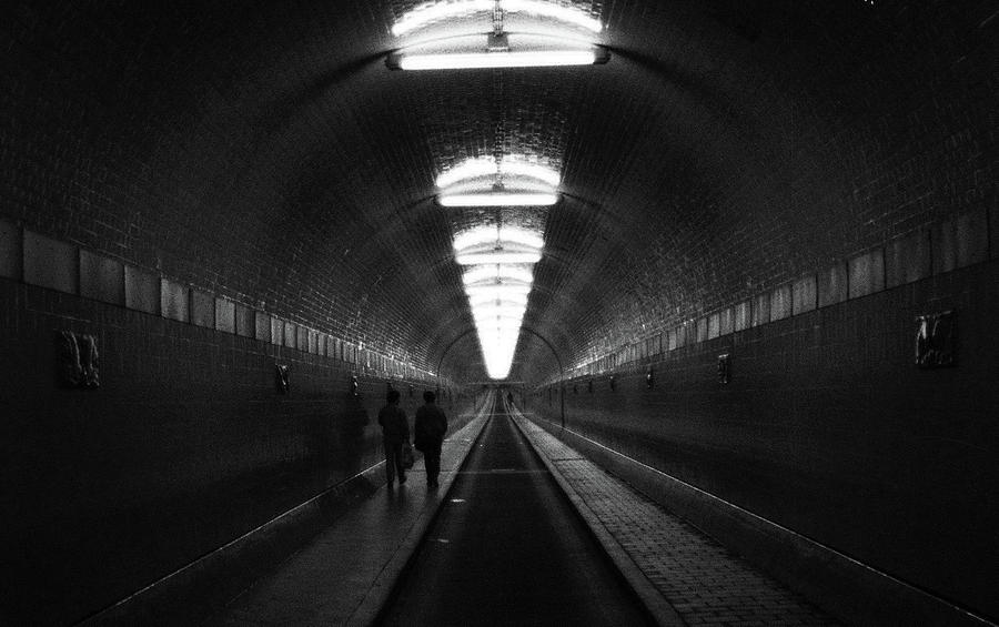 Old Elbtunnel, Hamburg Photograph by Heinz Baade - Fine Art America