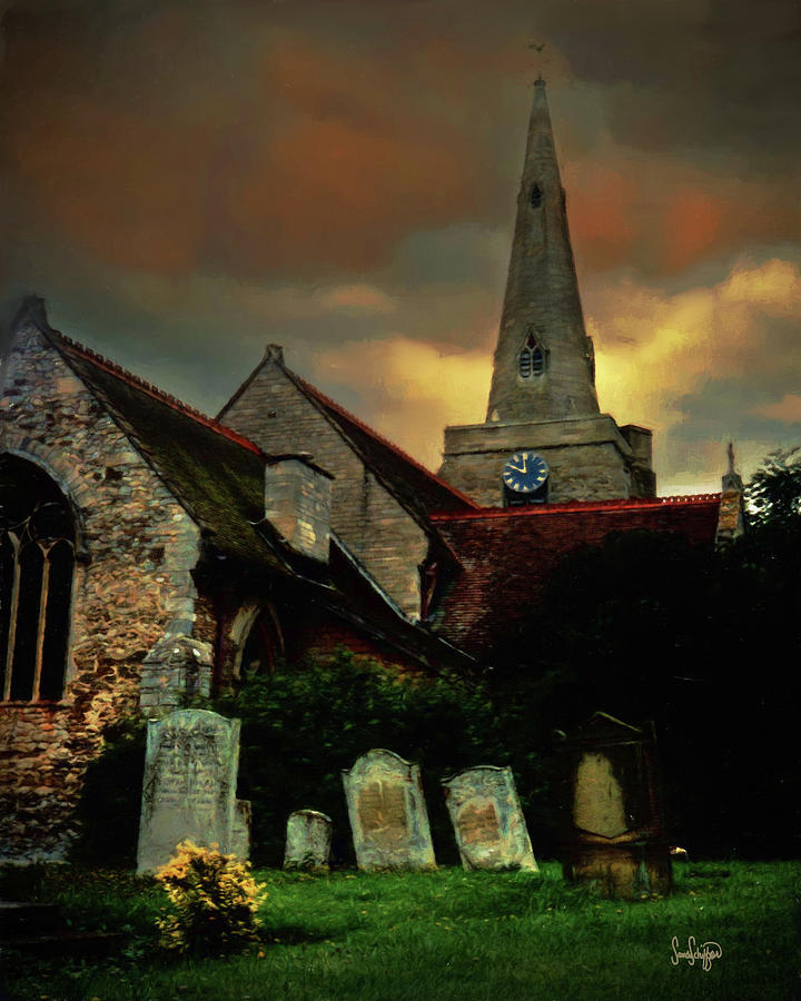 Old English Church Photograph by Sandra Schiffner