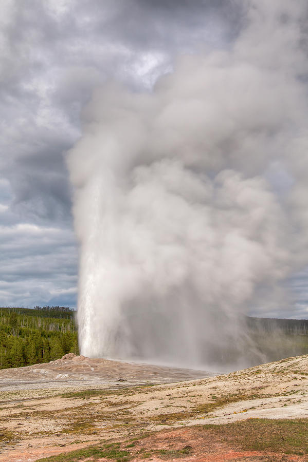 Old Faithful 0661 Photograph by Kristina Rinell