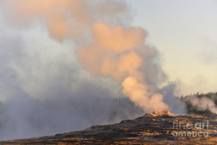 Old Faithful at Rest Photograph by Nadalyn Larsen