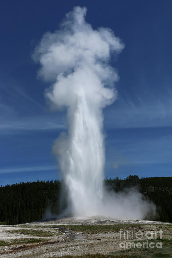 Old Faithful Photograph by Christiane Schulze Art And Photography