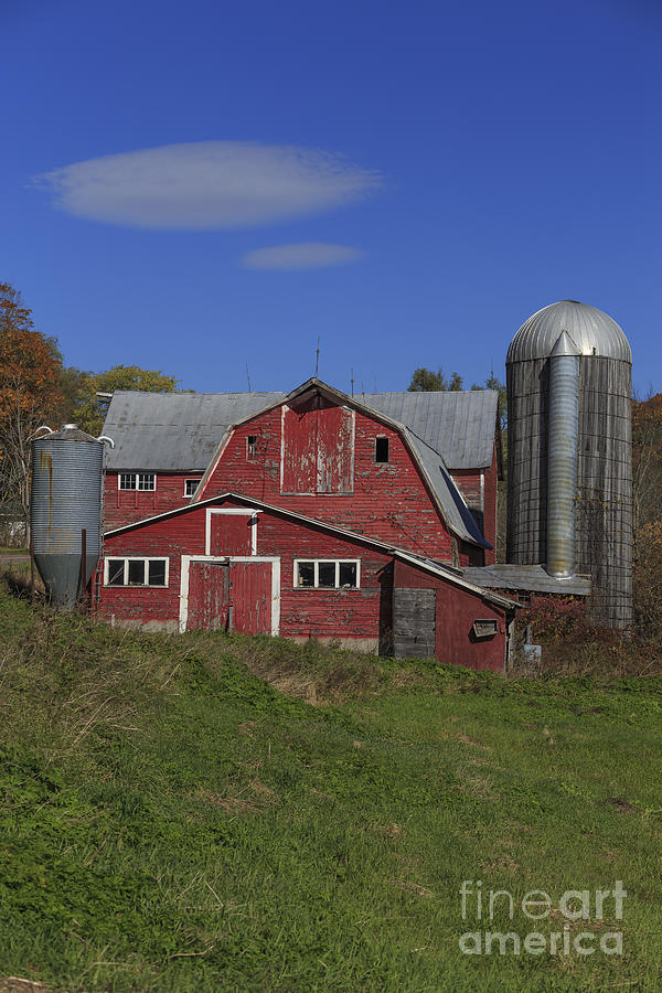 Old Family Farm Vermont Photograph by Edward Fielding
