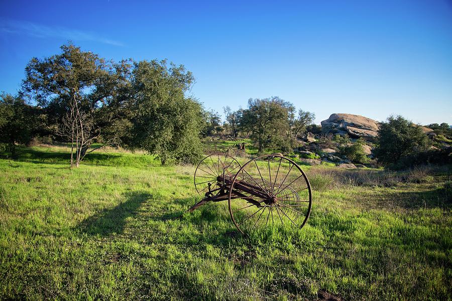 Old Farm Relic in Simi Valley Photograph by Lynn Bauer