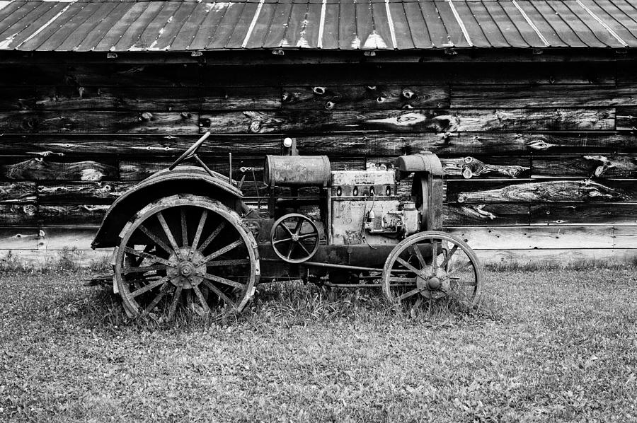 Old Farm Tractor Photograph by M G Whittingham