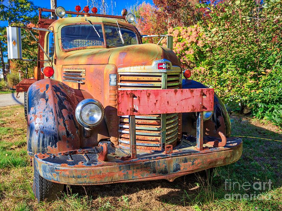 Old Farm Truck HDR Photograph by Edward Fielding