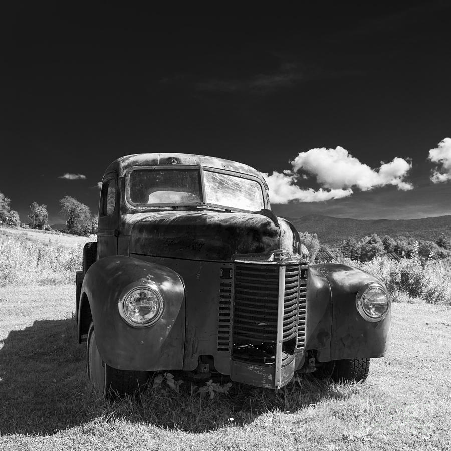 Old Farm Truck Infrared Photograph by Edward Fielding