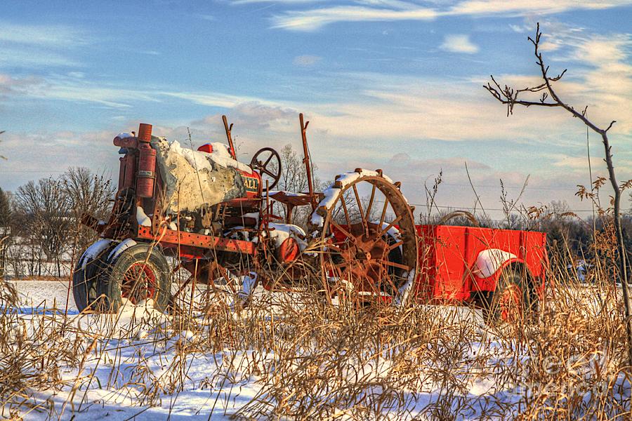 Old Farmall Photograph by Robert Pearson