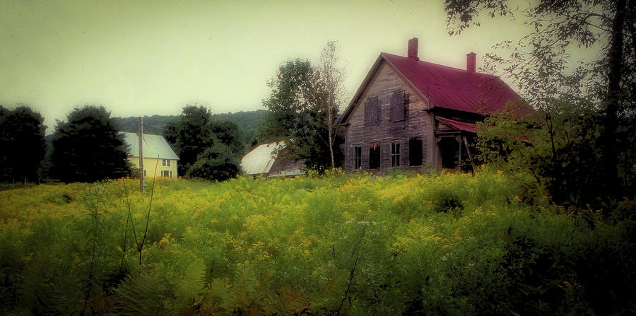 Old Farmhouse - Woodstock, Vermont Photograph by Samuel M Purvis III ...