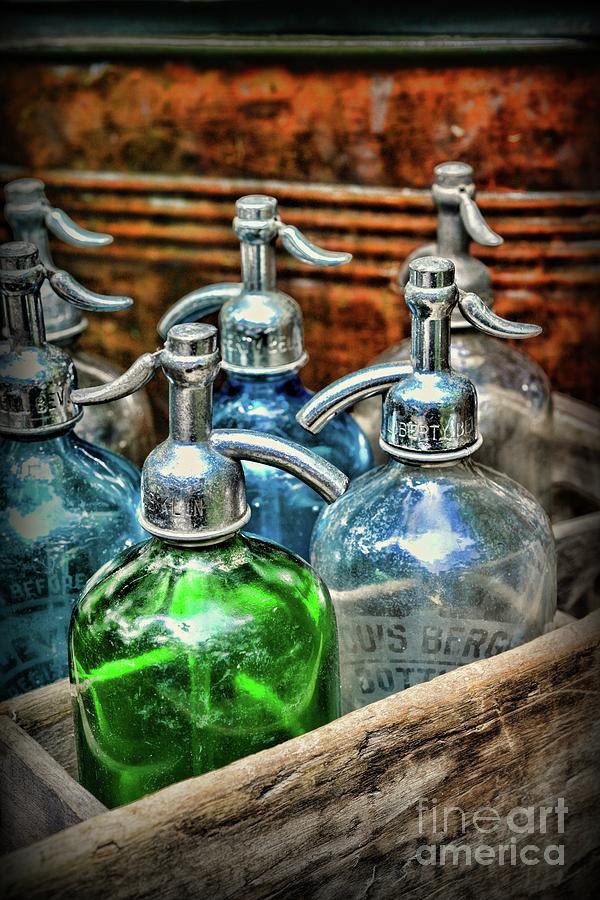 Old Fashion Seltzer Bottles  Photograph by Paul Ward