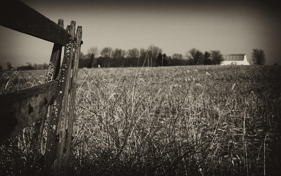 Old Fence Photograph by Off The Beaten Path Photography - Andrew Alexander