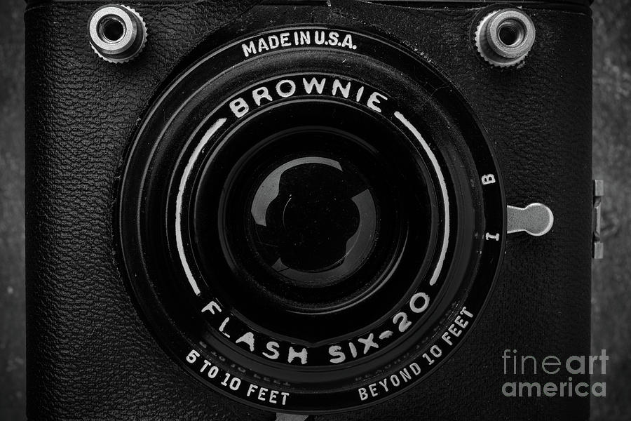 Old Film Camera Kodak Brownie Six-20 Photograph by Edward Fielding
