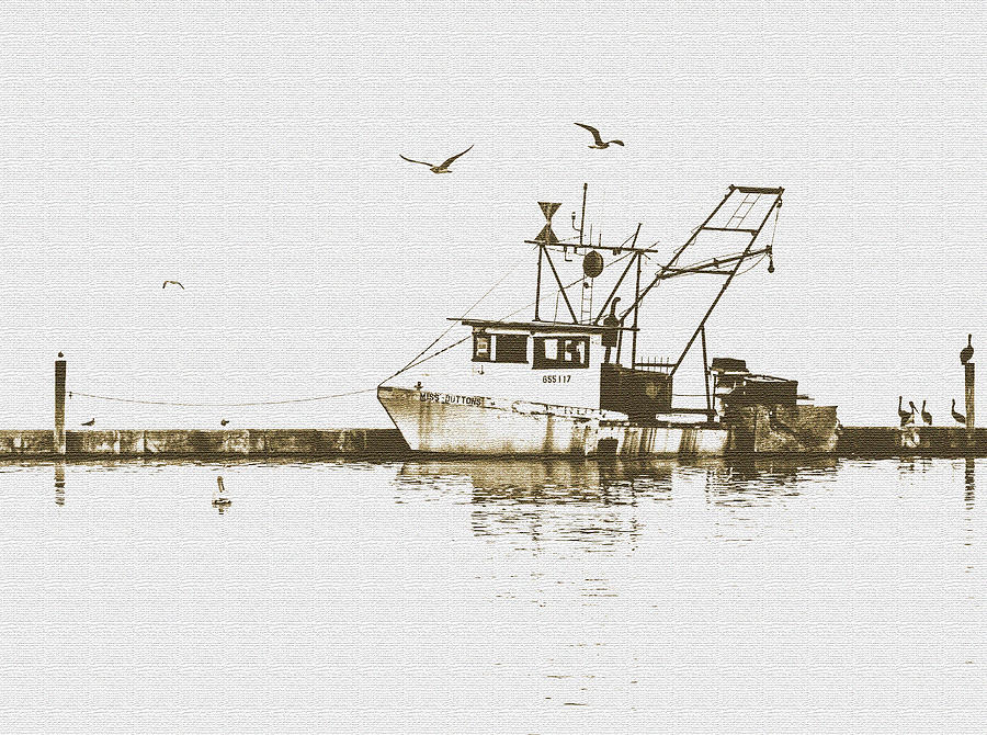 Old Fishing Boat Photograph by Leticia Latocki