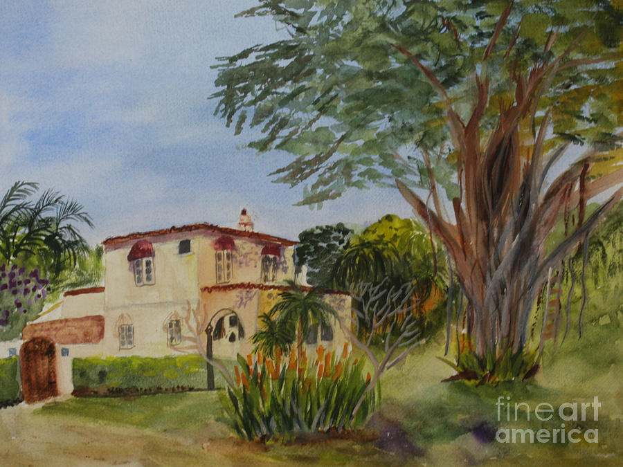 Old Floresta Neighborhood Painting by Donna Walsh