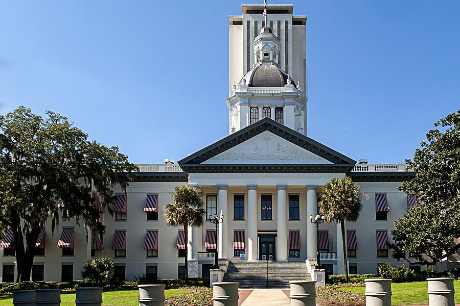 Florida Capitol Photograph - Old Florida Capitol by Frank Feliciano