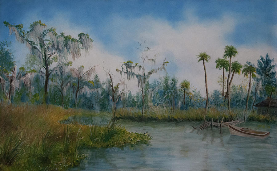 Old Florida Painting by Claiborne Coyle - Fine Art America