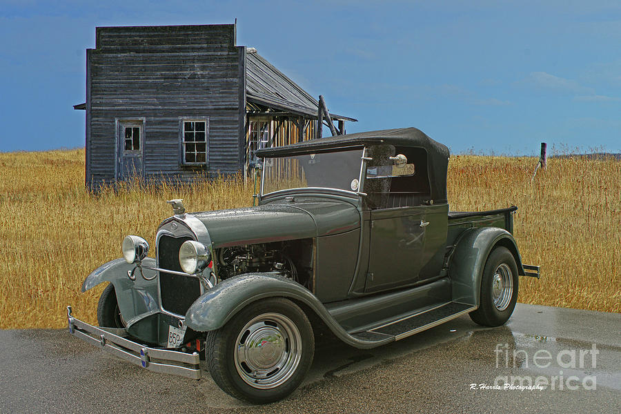 Old Ford at the Calgary Shack Photograph by Randy Harris