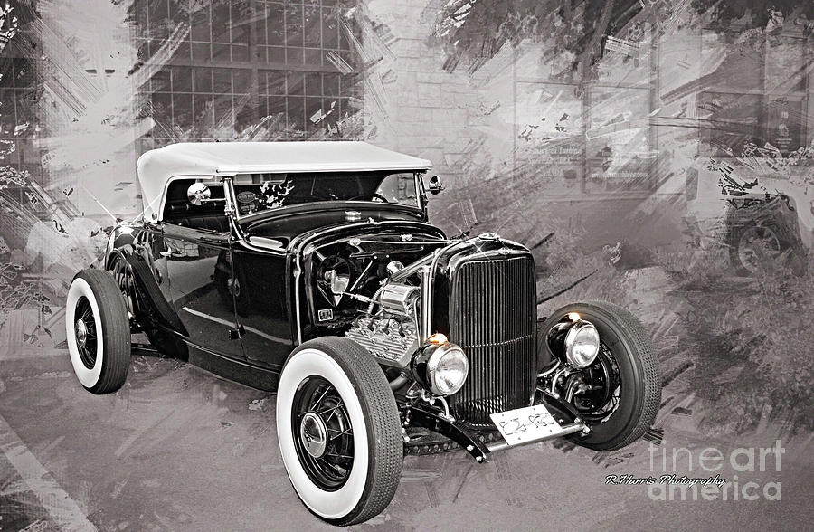Old Ford Convertible Photograph by Randy Harris