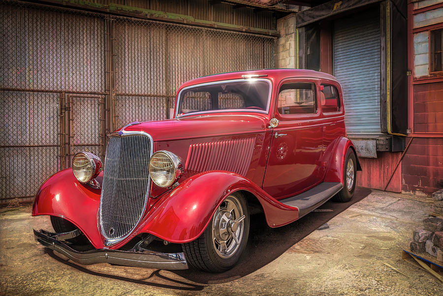 Old Ford Coupe Photograph by Bill Posner