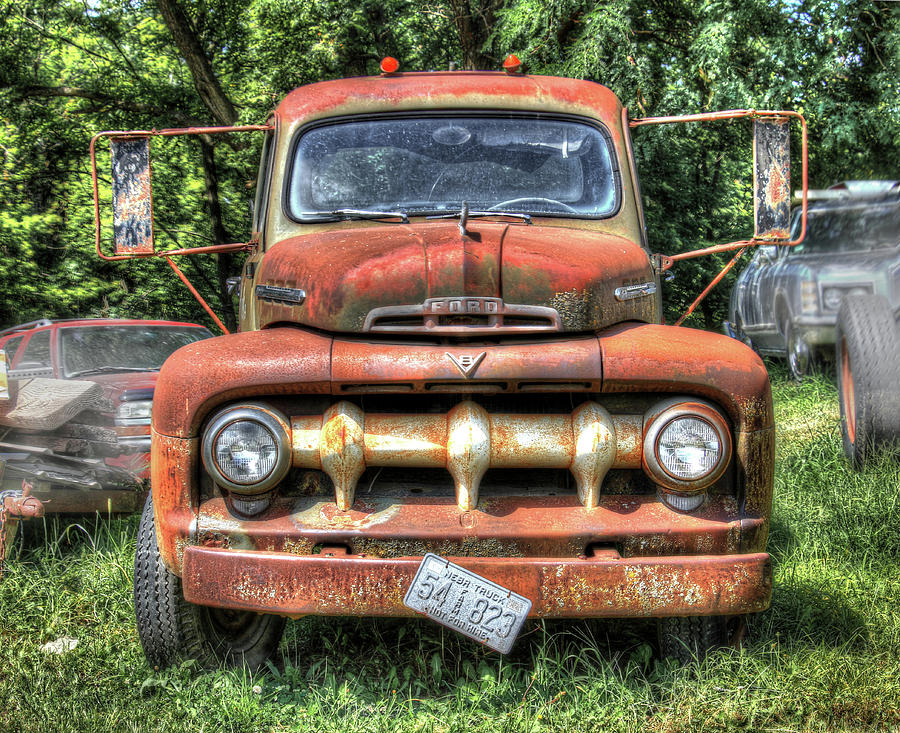 Old Ford Farm Truck Photograph by J Laughlin - Fine Art America