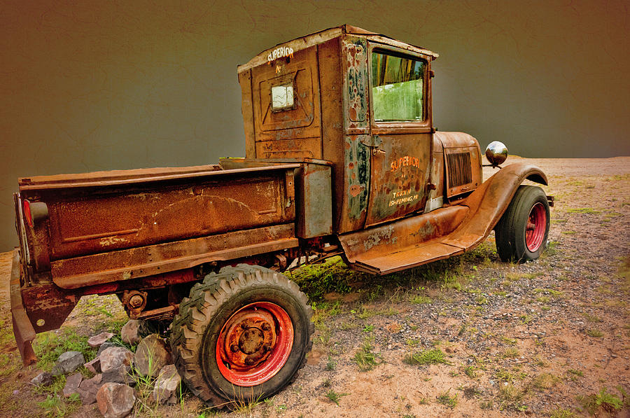 Up Movie Photograph - Old Ford Pickup by Phyllis Taylor