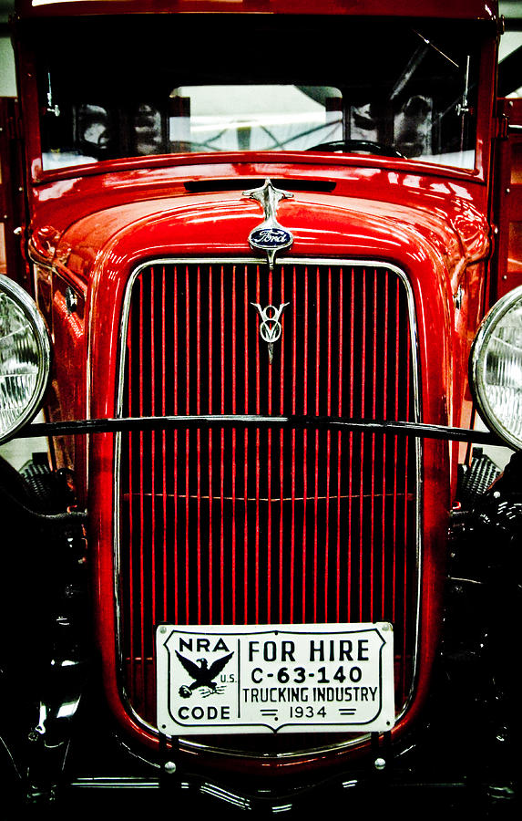 Old Ford Photograph by Scott Sawyer