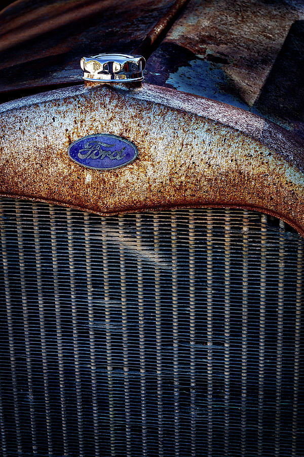 Old Ford Tractor Grill Photograph by Stuart Litoff