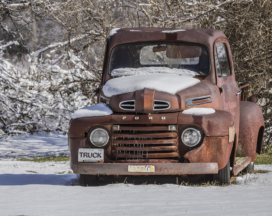 Old Ford Truck 2014-1 Photograph by Thomas Young