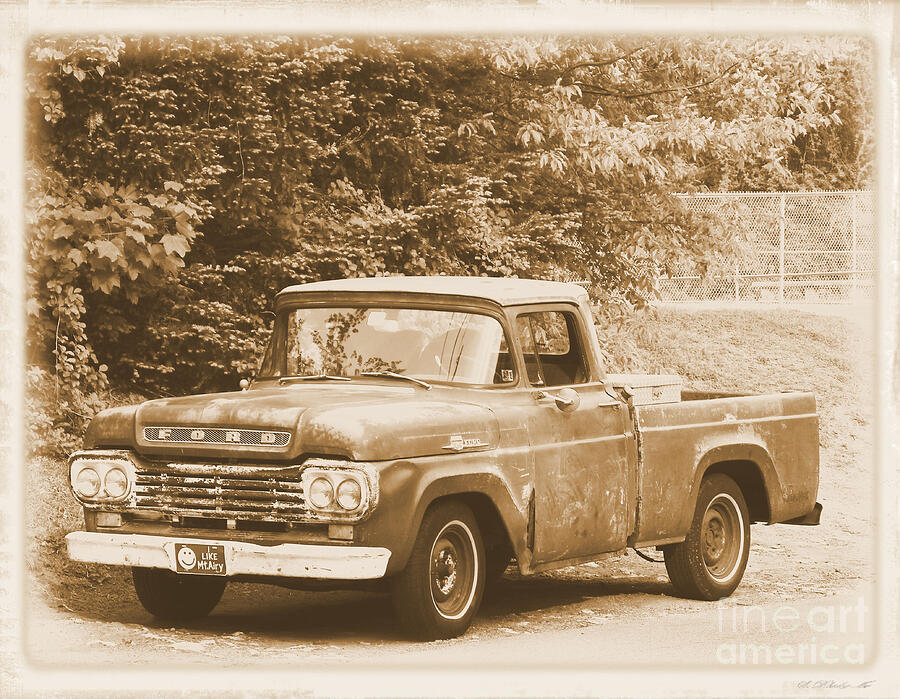 Old Ford Truck Photograph by Gerald Kloss