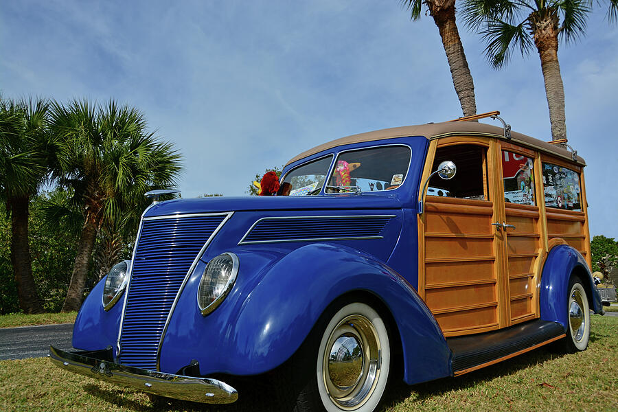 Old Ford Woody Photograph by Ben Prepelka