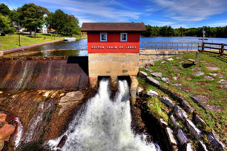 Old Forge Dam Photograph by David Patterson
