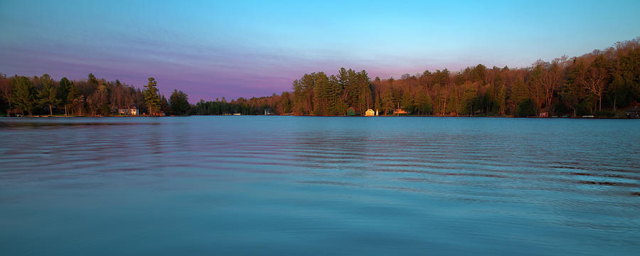 Old Forge Pond Panorama Photograph by David Patterson