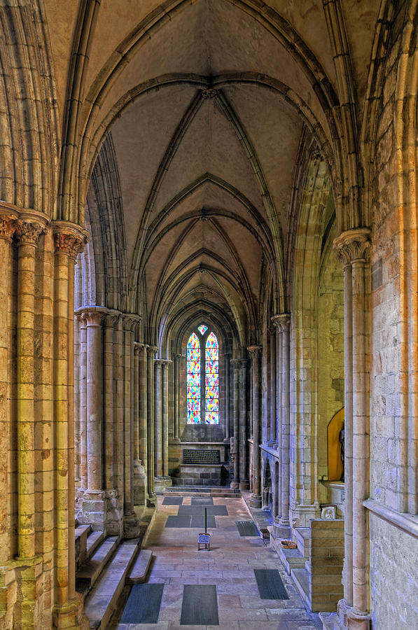Old French Cathedral Photograph by Dave Mills