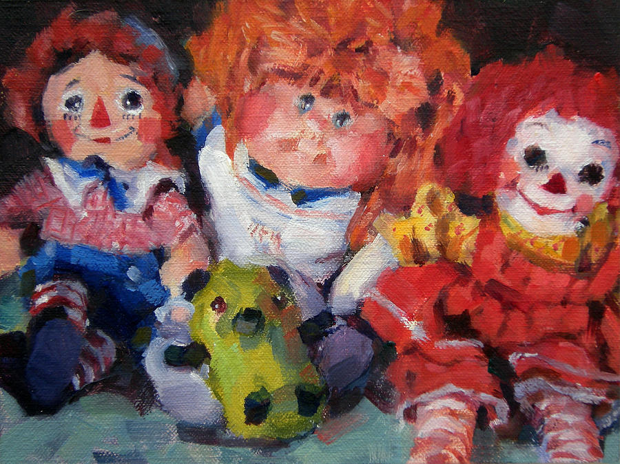 Old Friends Painting by Merle Keller