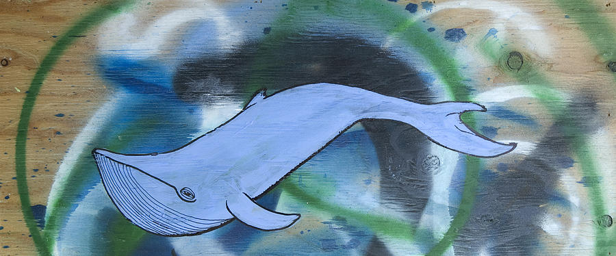 Whale Painting - Old Friends  Old Times by Brad Strain