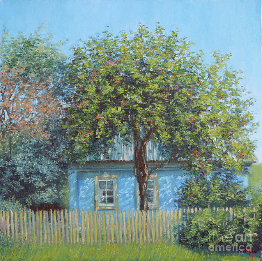 Tree Painting - Old Garden by Tatiana Gracheva Tree Painting - Old Garden by Tatiana Gracheva