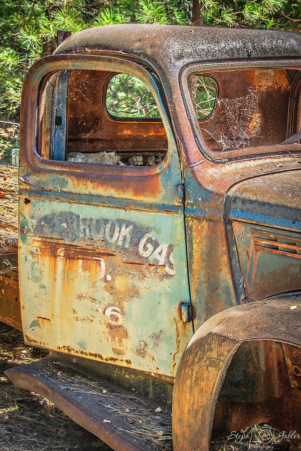 Old Gas Truck Photograph by Steph Gabler