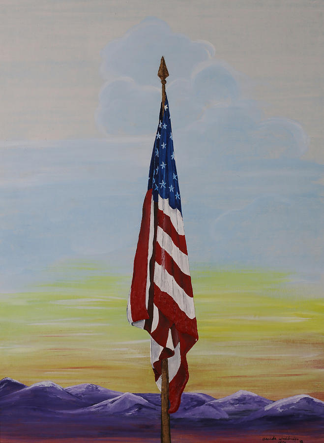 old glory painting