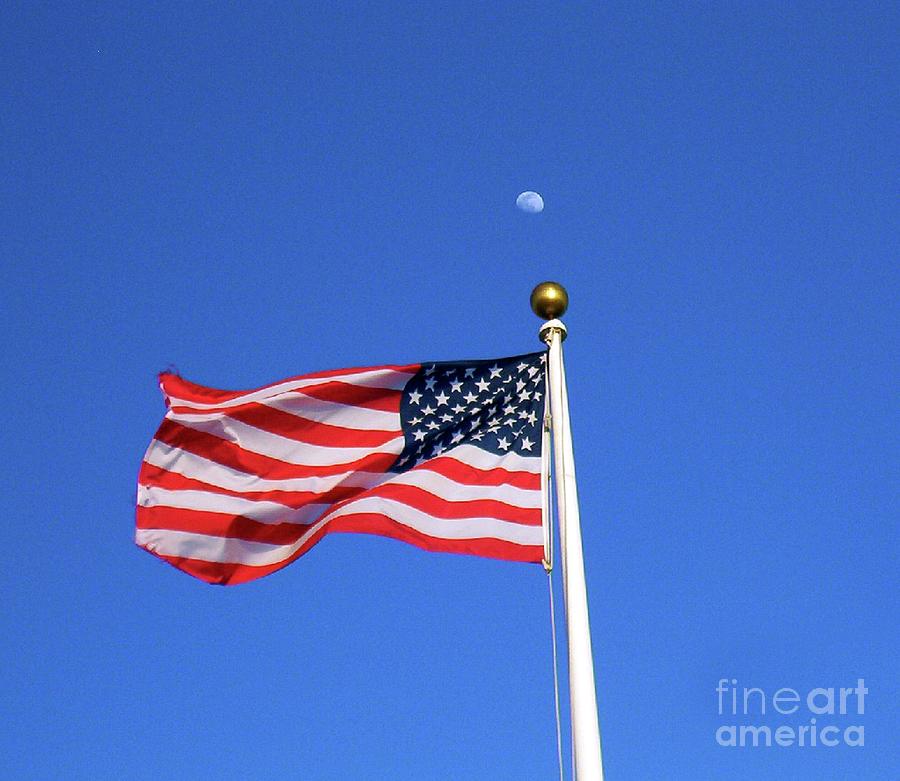 Old Glory Photograph by CAC Graphics