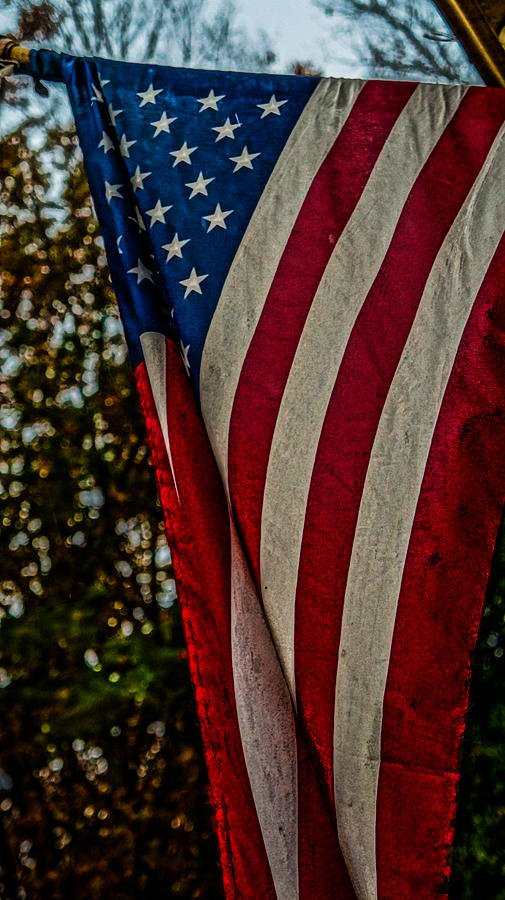 Nature Photograph - Old Glory HDR by Keegan Hall