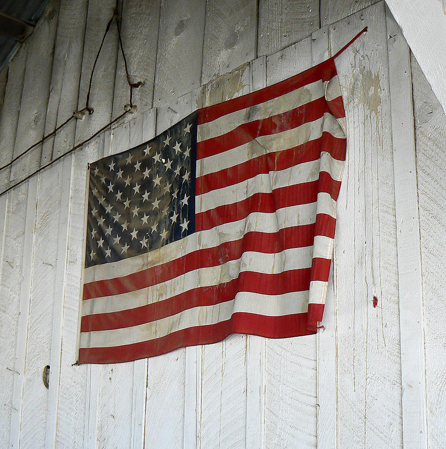 Old Glory Photograph by Laurel Powell