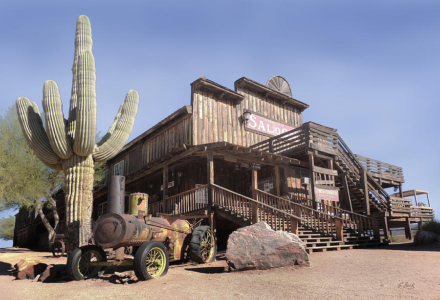 Old Goldfield Ghost Town Photograph by Gordon Beck