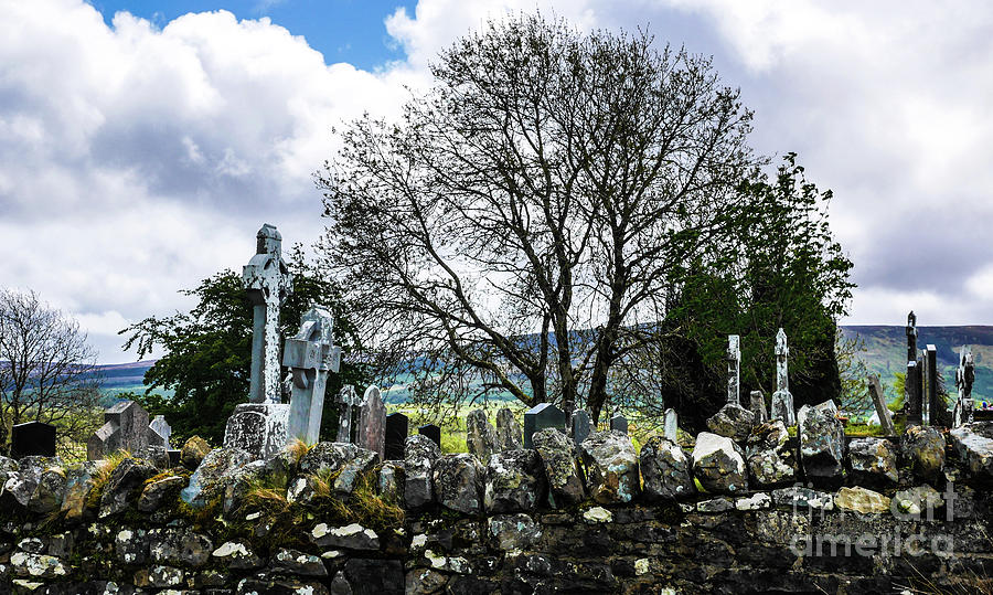 Old Grave Yard of Ireland Photograph by Lexa Harpell